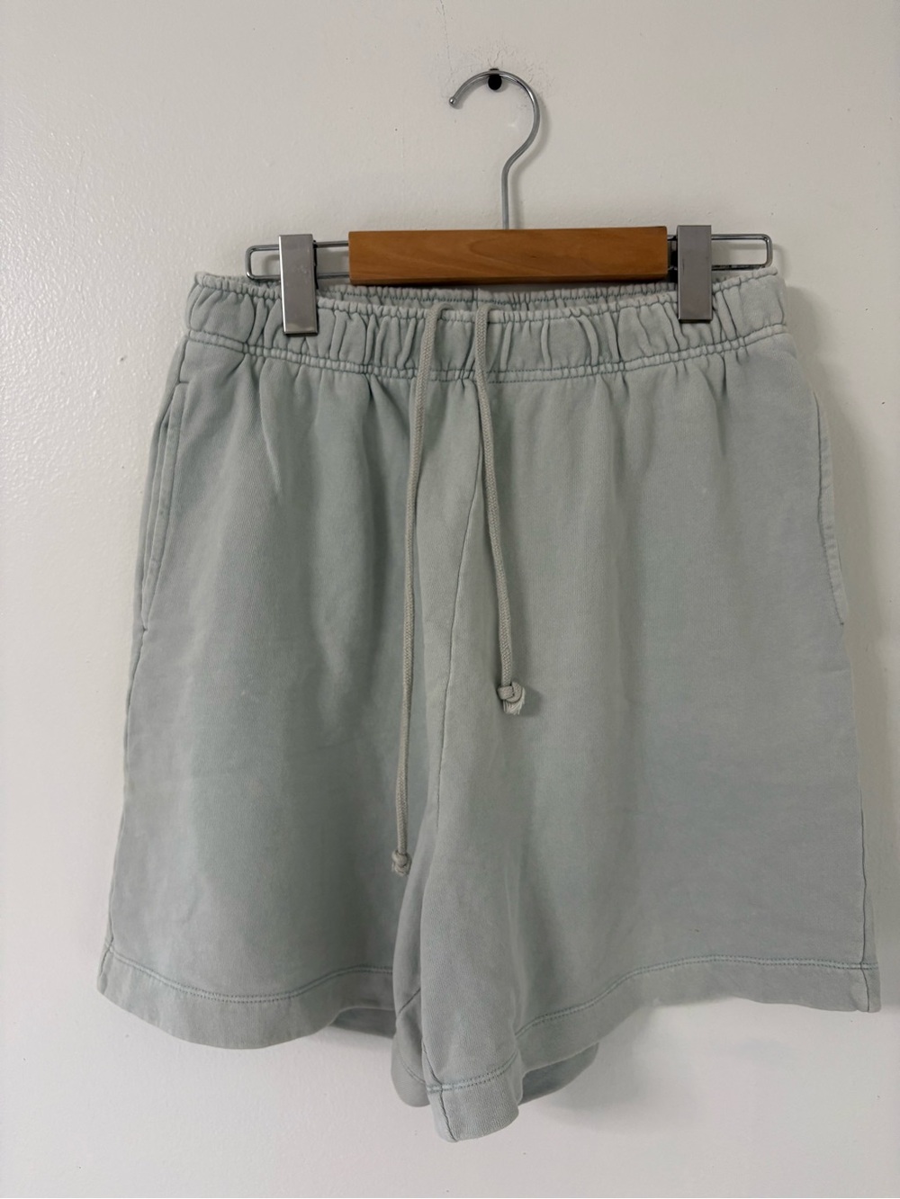 Dynamite Light Sage Drawstring Casual Shorts